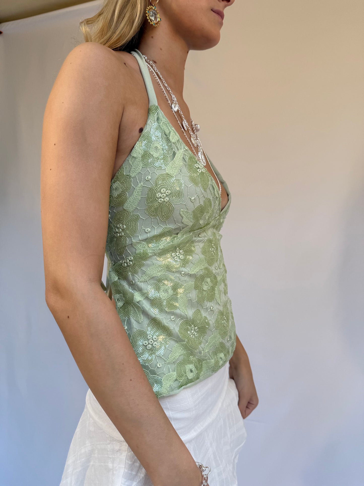Arella Top in Green