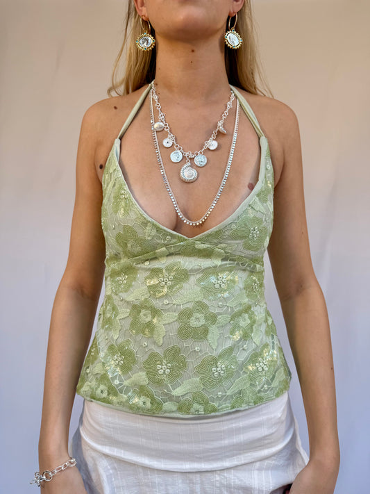 Arella Top in Green